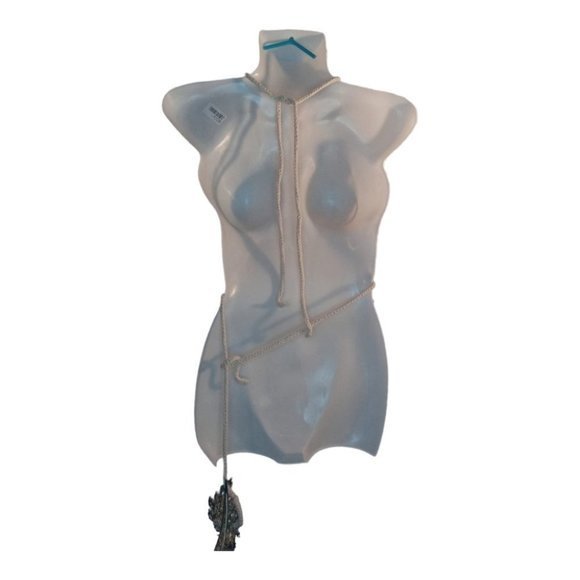 Kendall & Kylie Lace Crochet‎ Halter Crop Top s - Picture 2 of 3